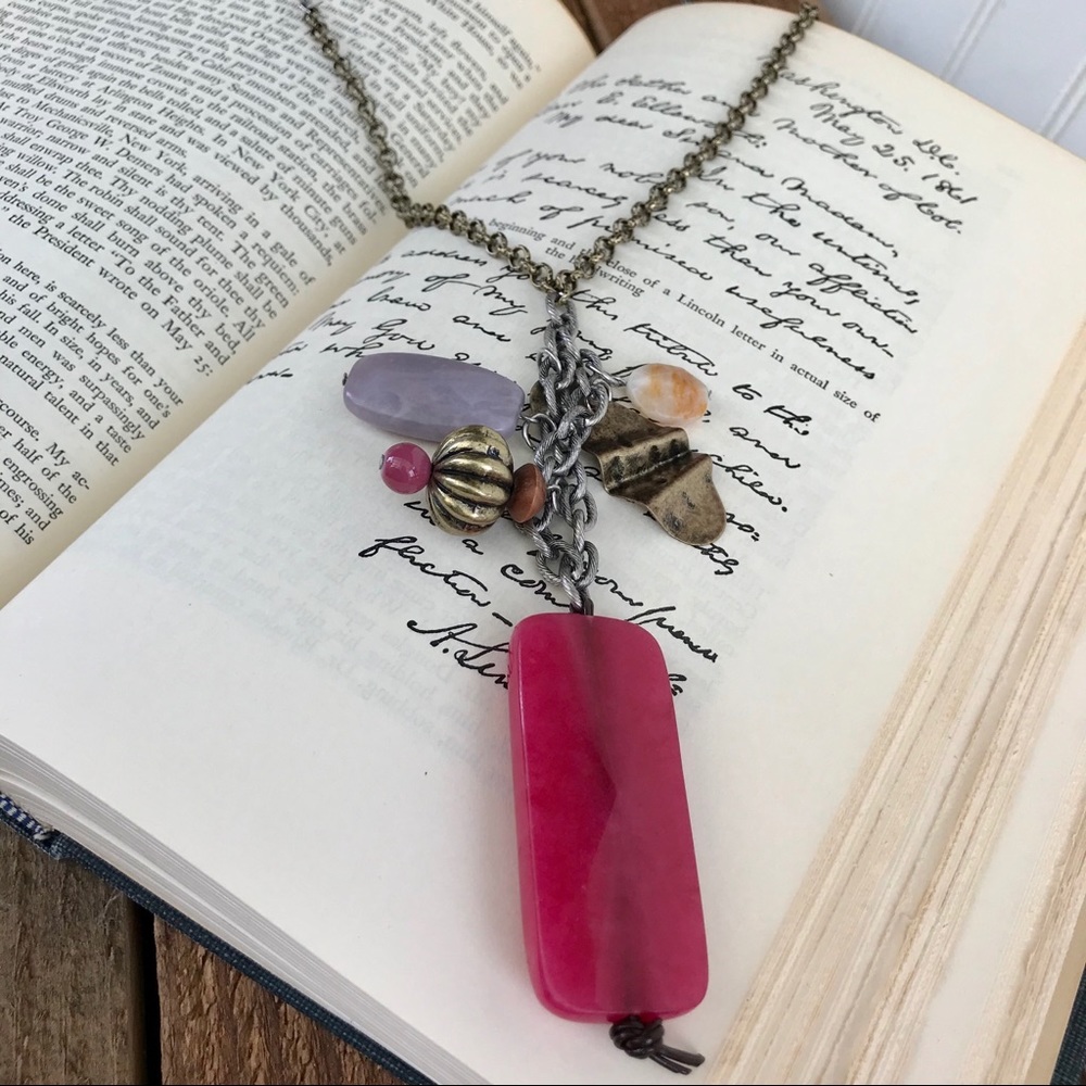 J. Jill Cluster Pendant Necklace